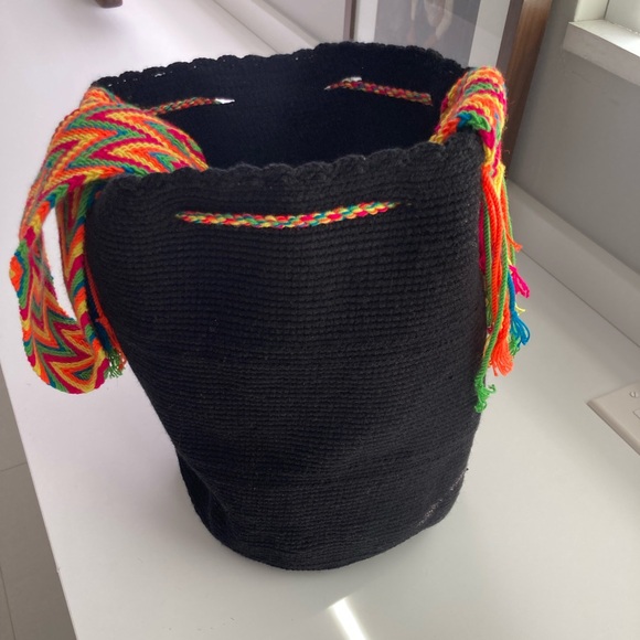 🎁 NEW Wayuu Handmade Mochila Bag Crossbody Made in Colombia - Picture 3 of 8